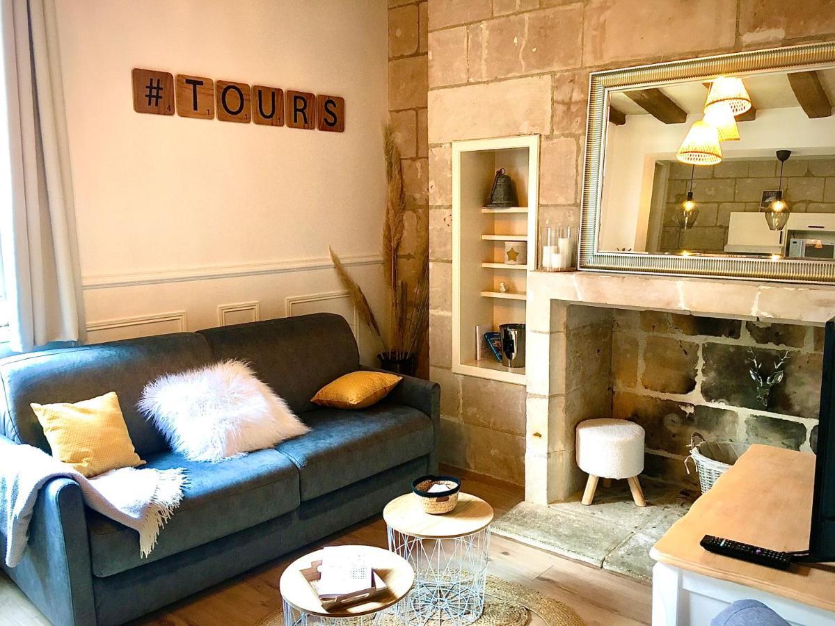 Vieux Tours, Charmant T2 40M2, 4 Pers, Lumineux 외부 사진